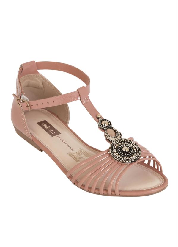 Rasteira Dakota (Nude) com Fivela