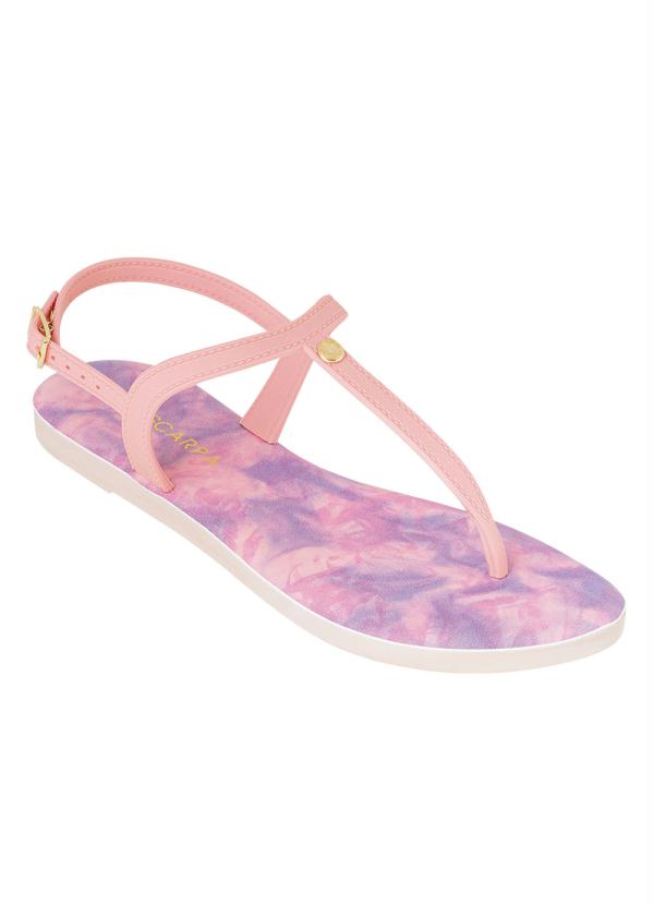 Rasteira Via Scarpa (Lilás) em Sintético Rasteira Via Scarpa (Lilás) em Sintético