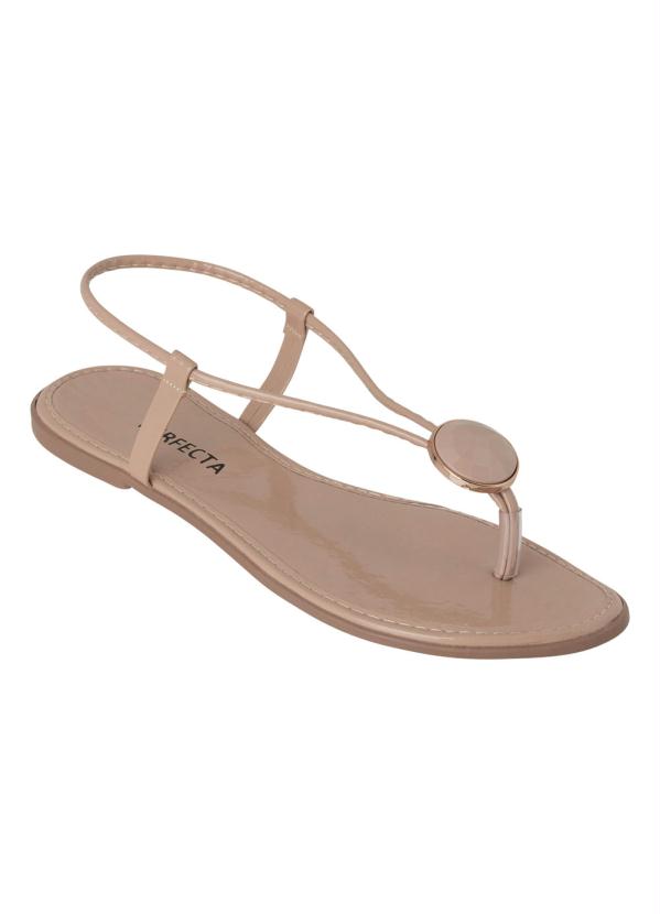 Rasteirinha (Bege) em Sint�tico