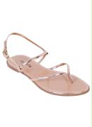 Rasteirinha Cobre em Sint�tico Metalizado