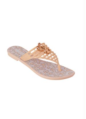 Rasteirinha (Nude) com Detalhe de �ncora