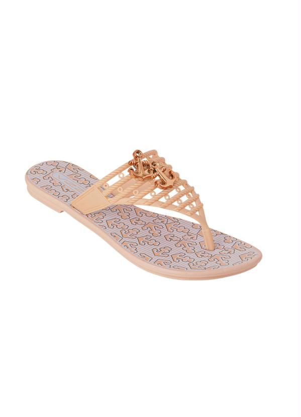 Rasteirinha (Nude) com Detalhe de �ncora