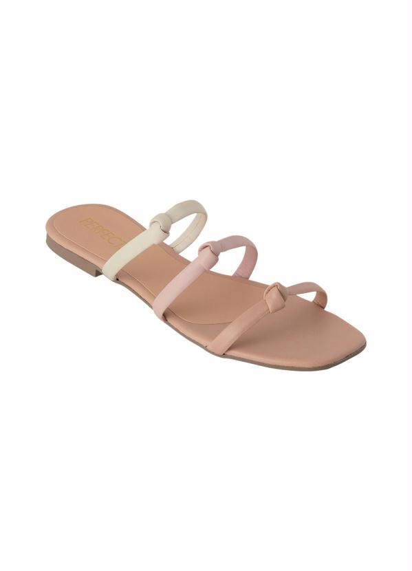 Rasteirinha (Nude) em Tiras Rasteirinha (Nude) em Tiras