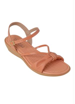 Sand�lia Beira Rio (Coral) Fechamento em Fivela