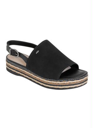 Sand�lia Dakota (Preta) com Detalhe na Sola