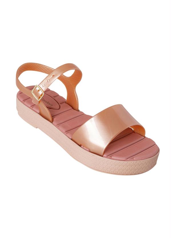 Sand�lia (Ros�) com Palmilia Confort