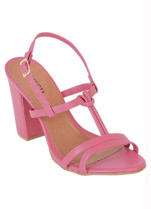 Sandália (Rosê) em Sintético Sandália (Rosê) em Sintético