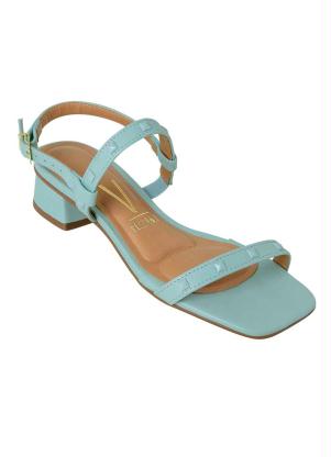 Sand�lia Vizzano (Azul) Fechamento em Fivela