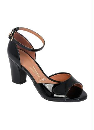 Sand�lia Vizzano (Preta) com Fivela