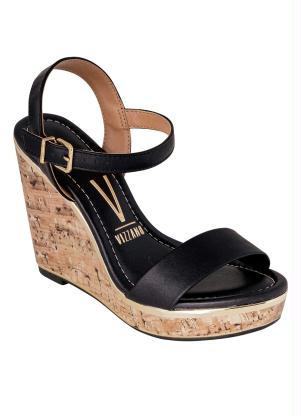 Sandália Vizzano (Preta) em Sintético Sandália Vizzano (Preta) em Sintético