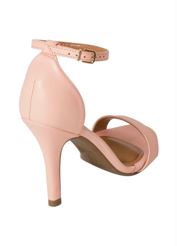 Sandália Vizzano Rosa Salto Fino - Multimarcas