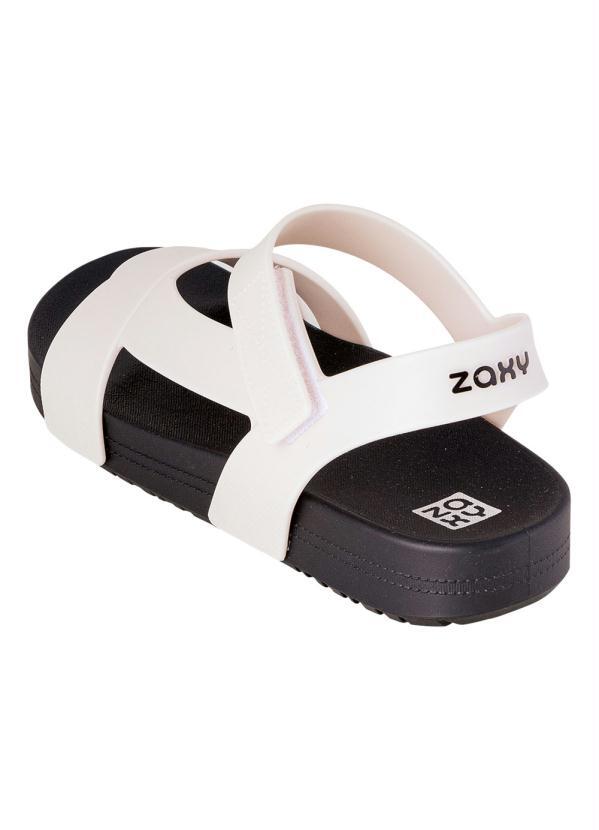 Sandália Zaxy Track Off White - Multimarcas