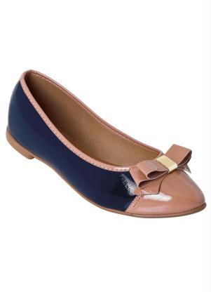 Sapatilha (Marinho) em Sint�tico Verniz