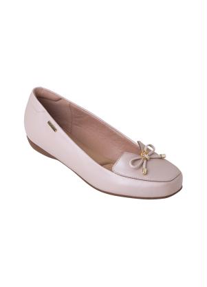 Sapatilha Modare (Creme) com Detalhe em La�o
