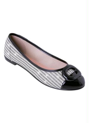 Sapatilha Moleca (Preta) com Enfeite Sapatilha Moleca (Preta) com Enfeite