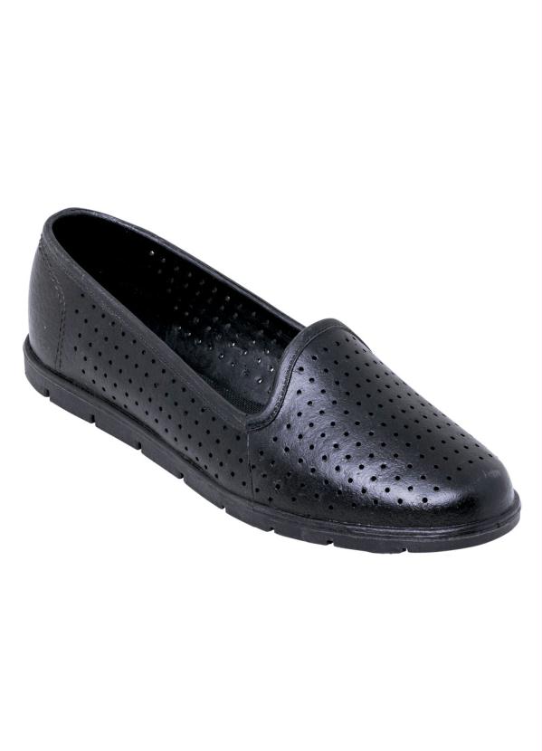 Sapatilha (Preta) em Full Plastic