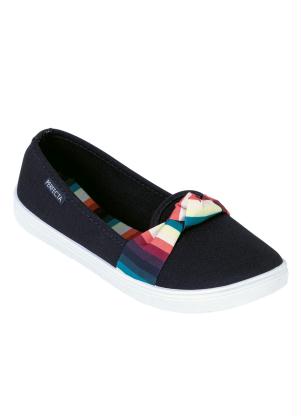 Sapatilha (Preta) em Tecido com Sola Flex�vel