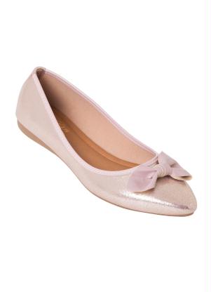 Sapatilha (Rosa) com Glitter