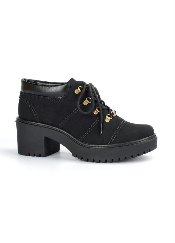 Bota Dakota (Preto) com Amarra��o