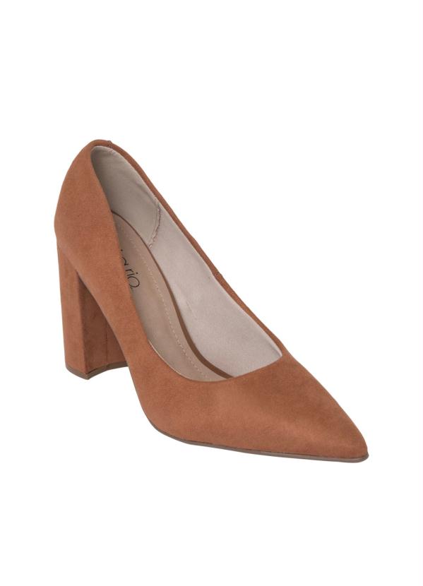 sapato beira rio caramelo