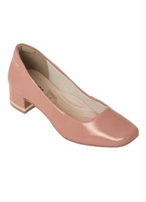 Sapato Dakota (Bege) com Salto Encapado