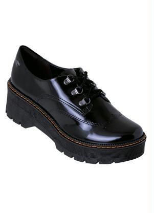 Sapato Oxford Dakota (Preto) em Material Sint�tico