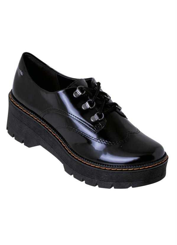 Sapato Oxford Dakota (Preto) em Material Sint�tico