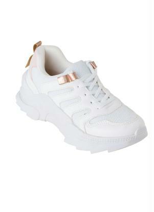 Tênis (Branco) em Tecido com Sintético Tênis (Branco) em Tecido com Sintético