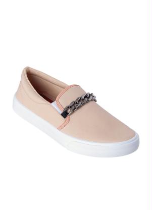 T�nis (Nude) com Detalhe de Corrente