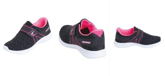 T�nis Slip On Preto com Velcro