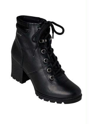 Bota Dakota (Preta) em Couro