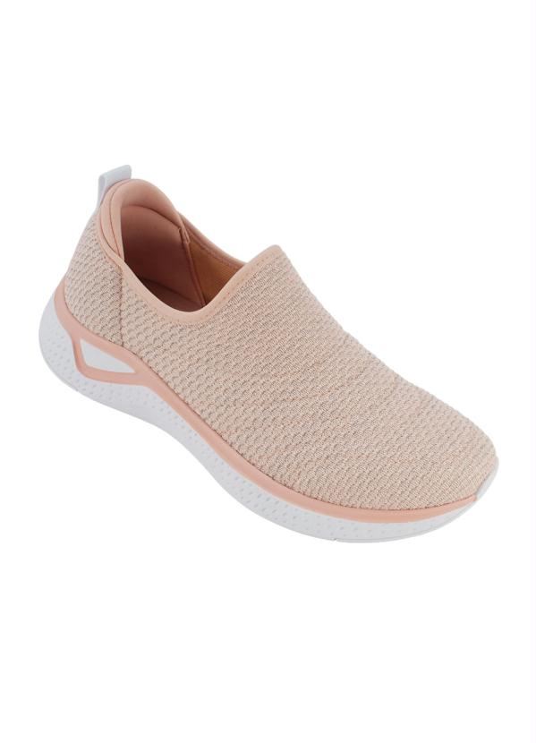 Tênis Comfortflex (Rosê) Palmilha Super Macia Tênis Comfortflex (Rosê) Palmilha Super Macia