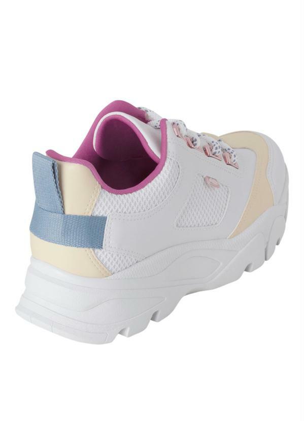 Tênis Dakota Branco com Solado Elevado - Multimarcas