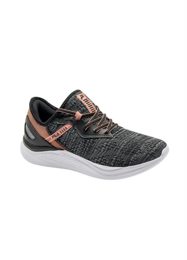 tenis fila rosa e preto