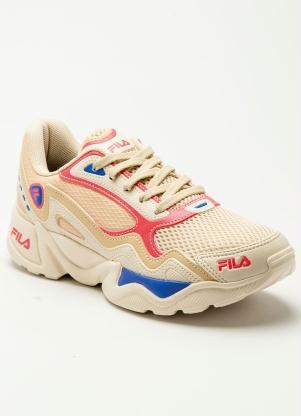 Tênis Fila Interceptor Feminino (Bege) Tênis Fila Interceptor Feminino (Bege)