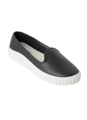 T�nis Moleca (Preto) com Micro Furos