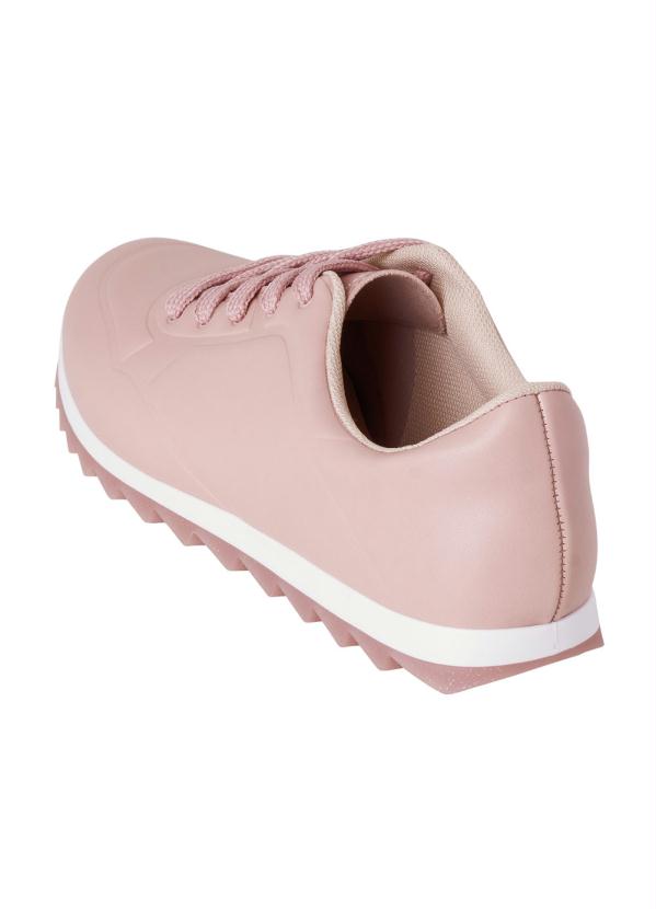 Tênis Moleca Rosa com Solado Tratorado - Multimarcas