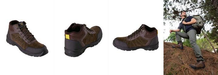 Bota Caf� com Solado Emborrachado