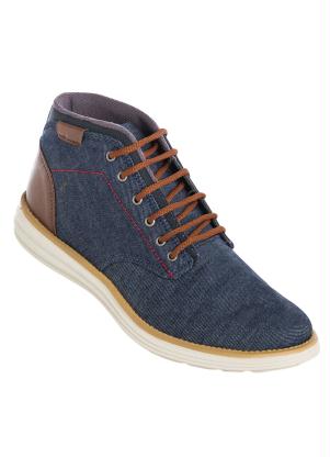 Bota Cano M�dio (Jeans)