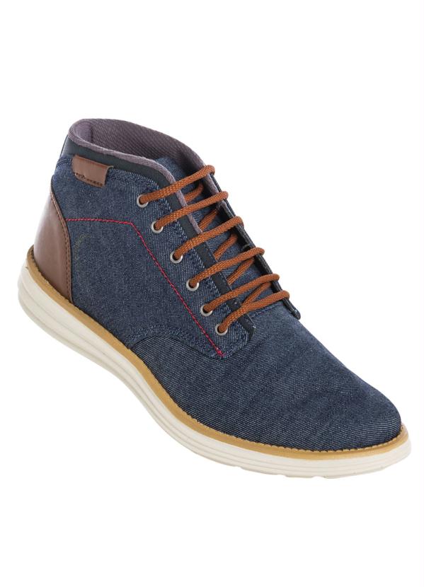 Bota Cano M�dio (Jeans)