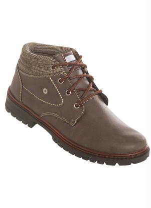 Bota Masculina (Caf�) Sola Tratorada