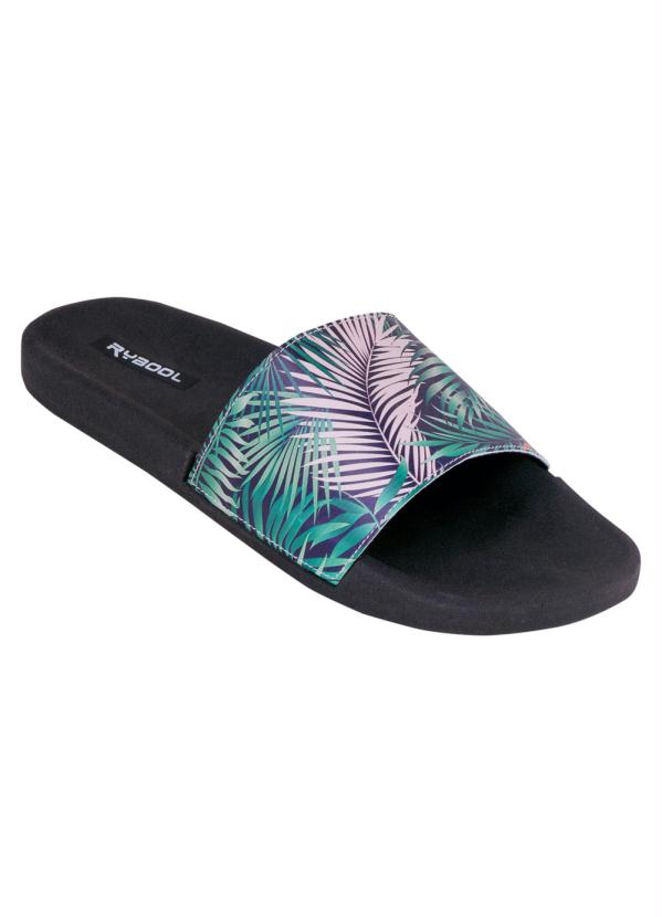 Chinelo Slide (Floral) em Sintético Chinelo Slide (Floral) em Sintético
