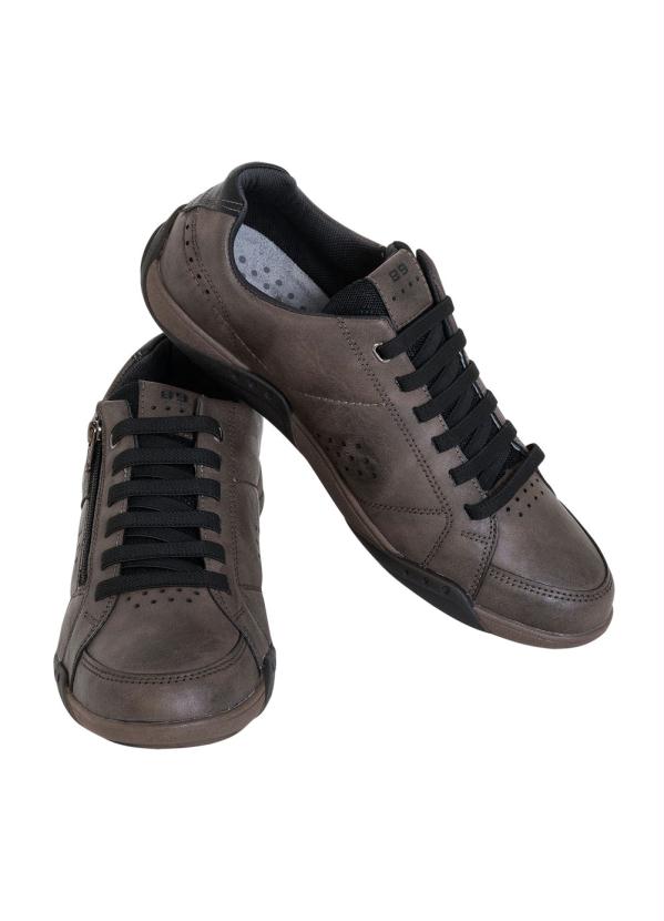 sapatênis pegada zíper