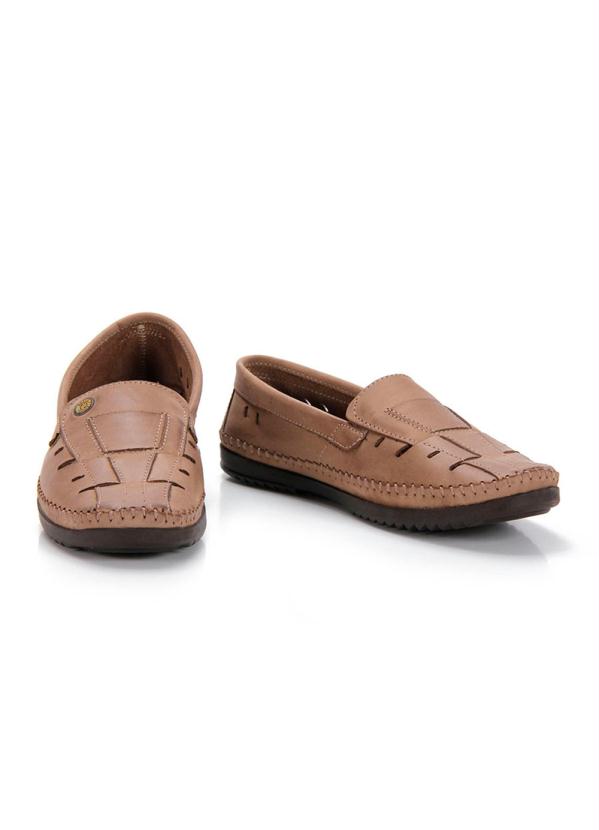 Sapato Mocassim Masculino Freeway Logan 2 Taupe - Passarela