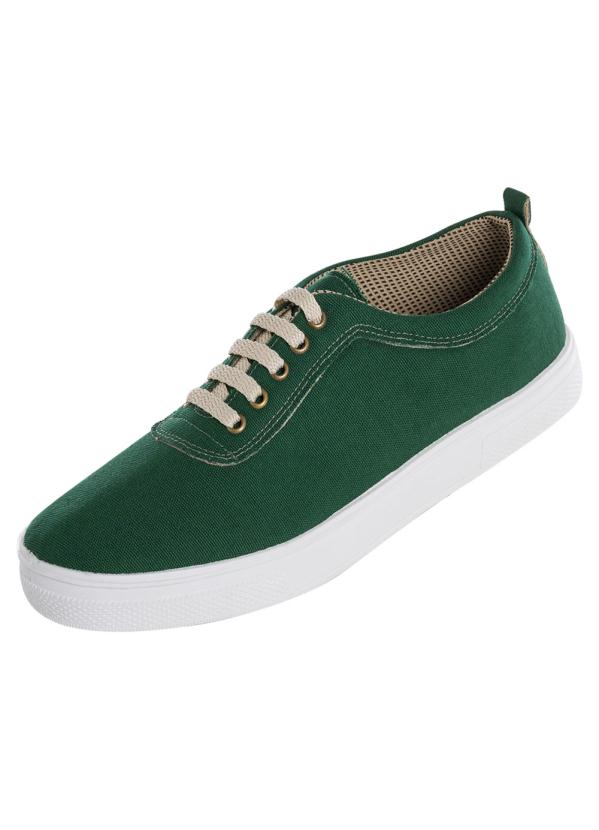 tenis verde masculino