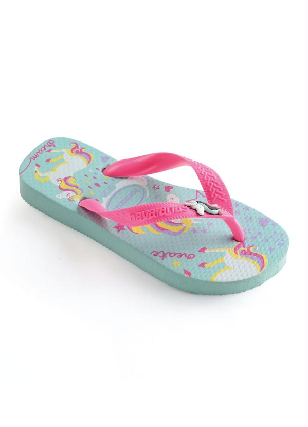 Chinelo Havaianas Kids Fantasy (Azul)