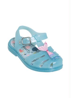 Sandália Infantil (Azul) com Glitter e Luzinha Sandália Infantil (Azul) com Glitter e Luzinha