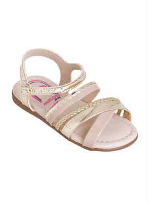 Sandália Molekinha (Dourada) em Verniz Sandália Molekinha (Dourada) em Verniz