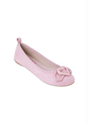 Sapatilha Molekinha (Rosa) em Camur�a Sint�tica