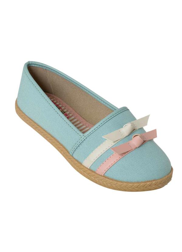 Sapatilha Molekinha (Turquesa) em Sint�tico